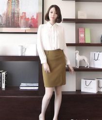 Chân váy đầm bút chì trẻ trung tới công sở hè 2016