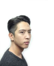 Tóc nam chải ngược undercut như minh tinh Hollywood 