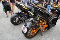 Cặp đôi NVX 155 độ như siêu xe mô tô uy lực