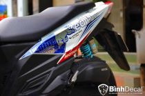 Bình Decal ra mắt bản độ Click 125i đầy ấn tượng cá tính
