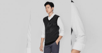 2 kiểu áo len gile nam đẹp, thời trang tự tin