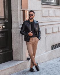 Cho các nàng vừa nhìn đã “mê tít” với 5 cách phối biker jacket da tự tin