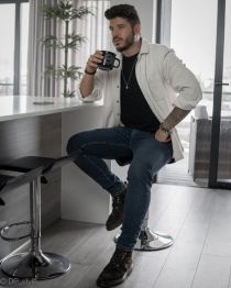 Cảm hứng phối layer style với áo sơ mi cho chàng độc đáo