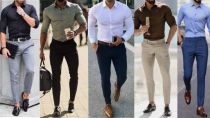Cách phối đồ với quần tây nam đẹp thanh lịch
