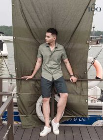 Cách phối đồ với quần short nam thoải mái