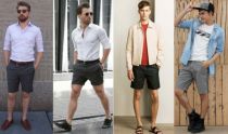 Cách phối giày cùng quần short nam mạnh mẽ