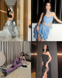 Theo trend thời trang Y2K của dàn sao Việt