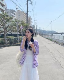 Diện layer sành điệu, trẻ trung như phụ nữ Hàn