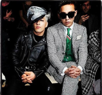 Style ‘chất lừ’ của Taeyang vs G-Dragon tại Paris