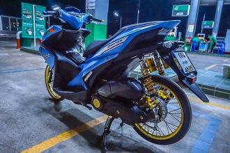 NVX 155 độ phong cách Drag chất cá tính của biker Thailand