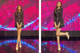 Thời trang năng động, tinh tế của Hoa hậu MC Đỗ Thị Hà
