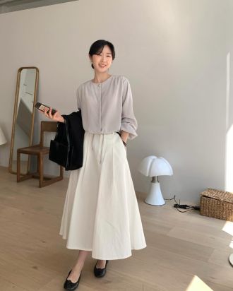 10 cách diện chân váy dài chuẩn chỉnh cho thu 2025