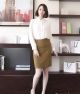 Chân váy đầm bút chì trẻ trung tới công sở hè 2016