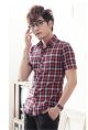 Áo sơ mi nam caro kẻ sọc ngắn tay nhiều màu sắc nổi bật