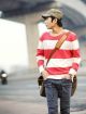 BST Áo thun nam họa tiết kẻ ngang
