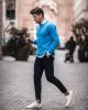 Cảm hứng phối đồ layer với áo sweater giúp ngày thu đông của chàng vừa ấm áp