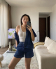 Mix quần short thanh lịch như blogger Hà Trúc