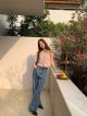 Jeans cạp cao ‘hack dáng’ cực đỉnh cho nàng GenZ